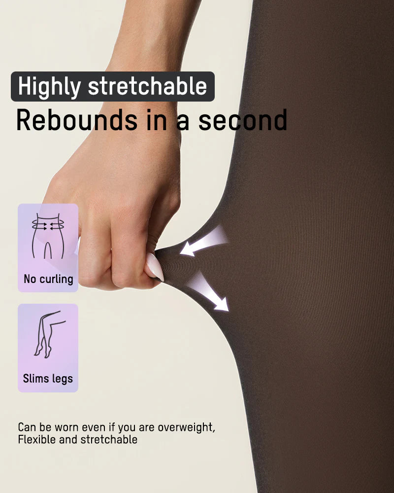 Translucent Fleece Lined Tights